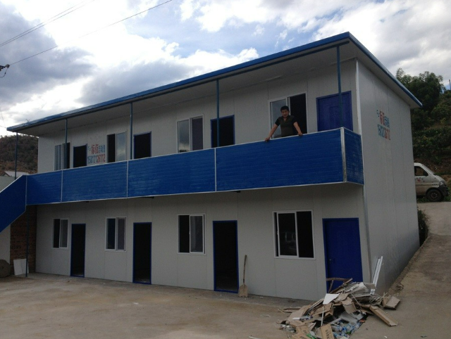 華坪活動(dòng)房-T式雙層活動(dòng)房